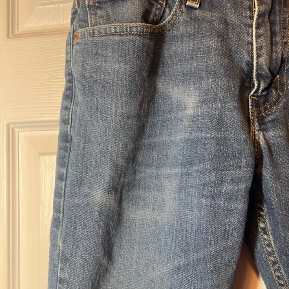 Levi 511 Men 31x30 (Actual 29 length) 5 Pocket 2018 Whisker Faded Denim‎ Jean